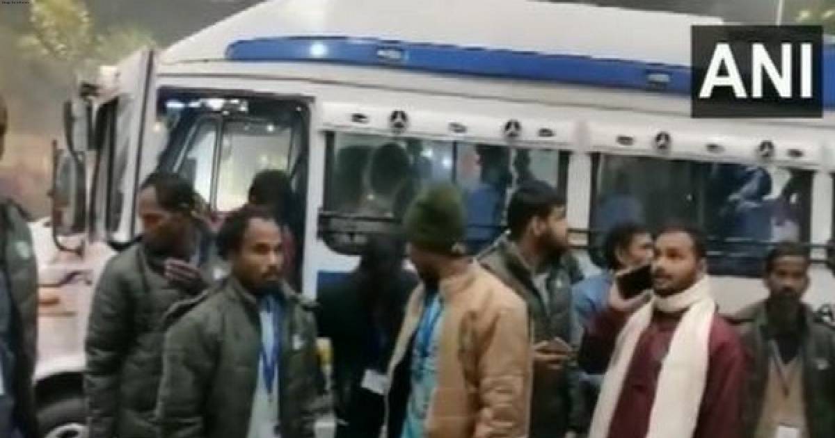 8 workers from UP rescued from Uttarkashi tunnel arrive in Lucknow, to meet CM Yogi soon